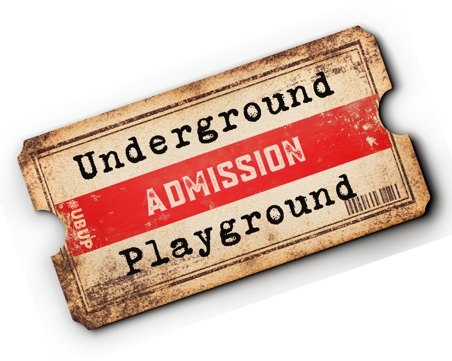 Official Underground Playground Team Entry Ticket